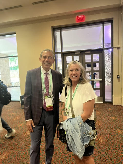 Dr. Jeannine Metzger at a national education conference
